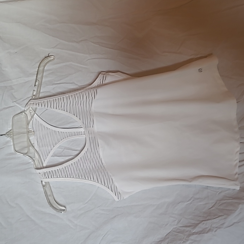 White Athletic Tanktop